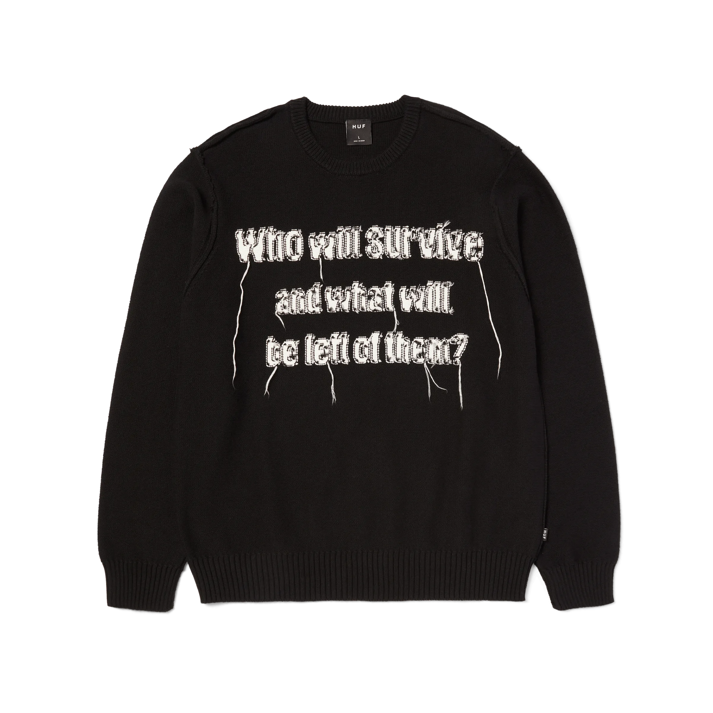 HUF x The Texas Chainsaw Massacre Survive Cable Knit Sweater