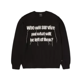 HUF x The Texas Chainsaw Massacre Survive Cable Knit Sweater