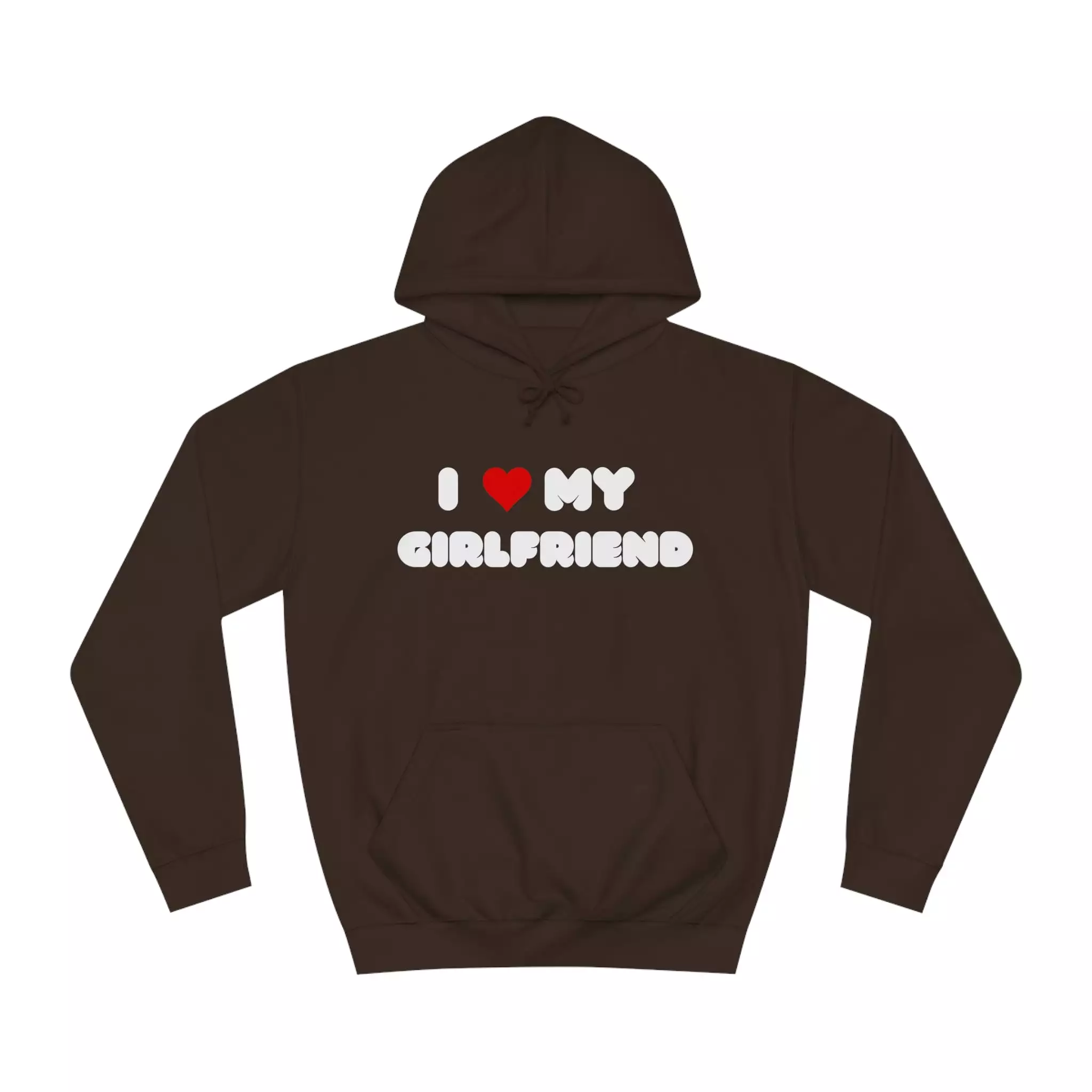 I love my girlfriend - Men's Hoodie