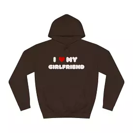 I love my girlfriend - Men's Hoodie