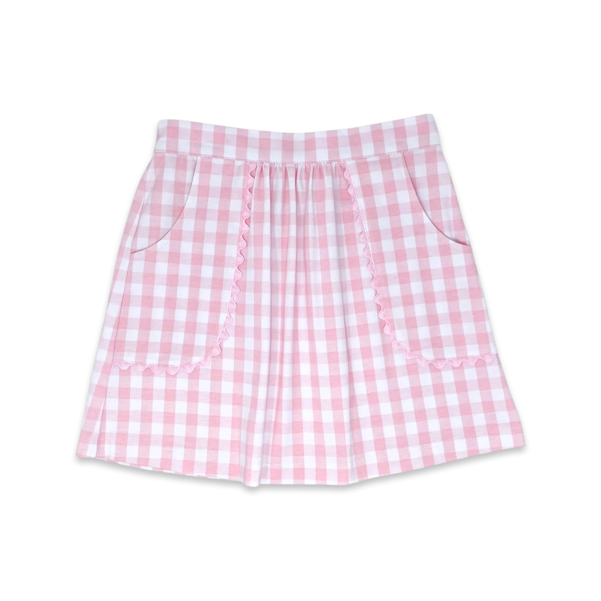 Isabella Skirt - Pink Buffalo Check