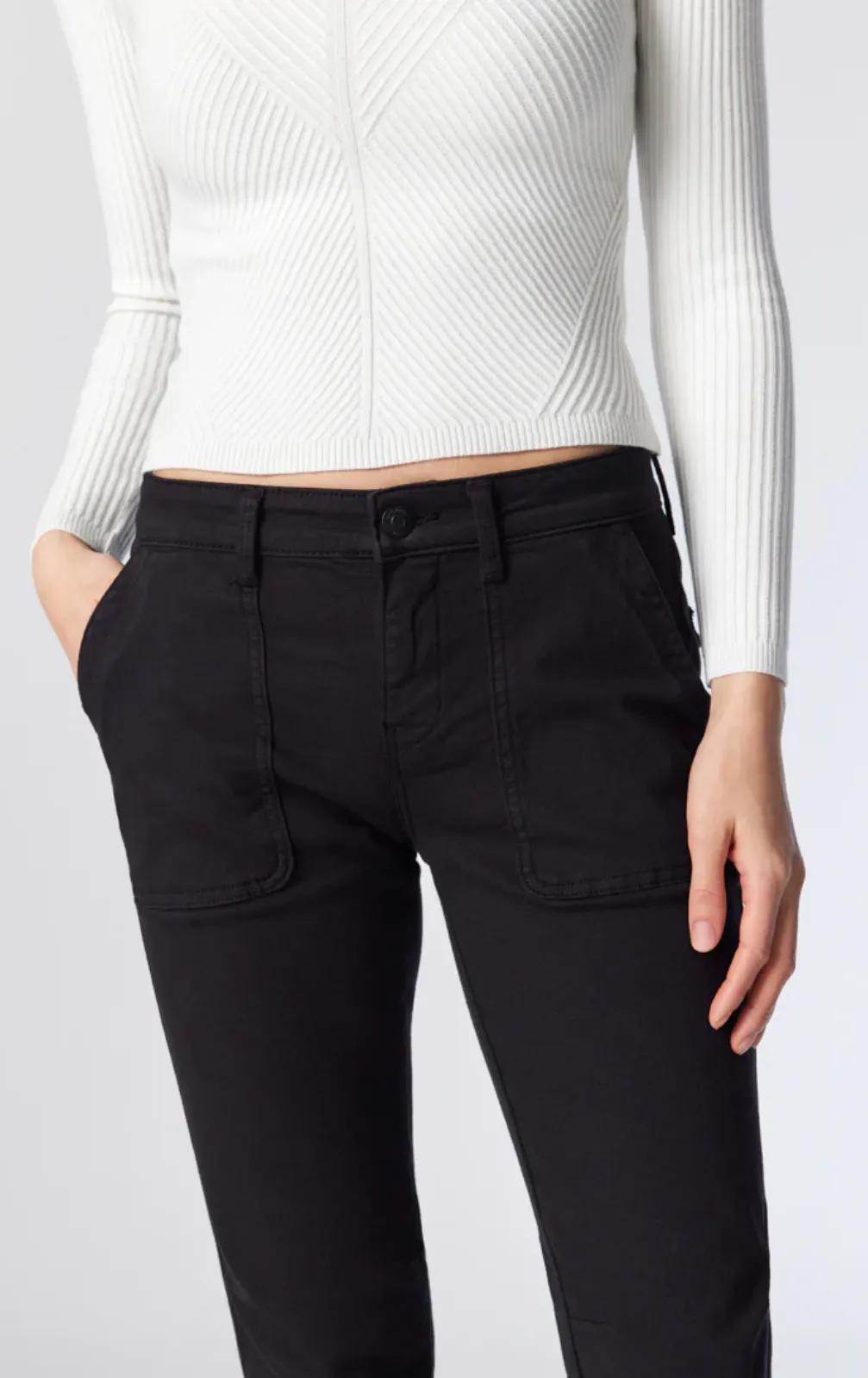 IVY BLACK TWILL PANT