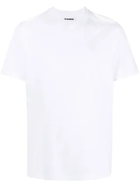 Jil Sander T-shirt blanc col rond