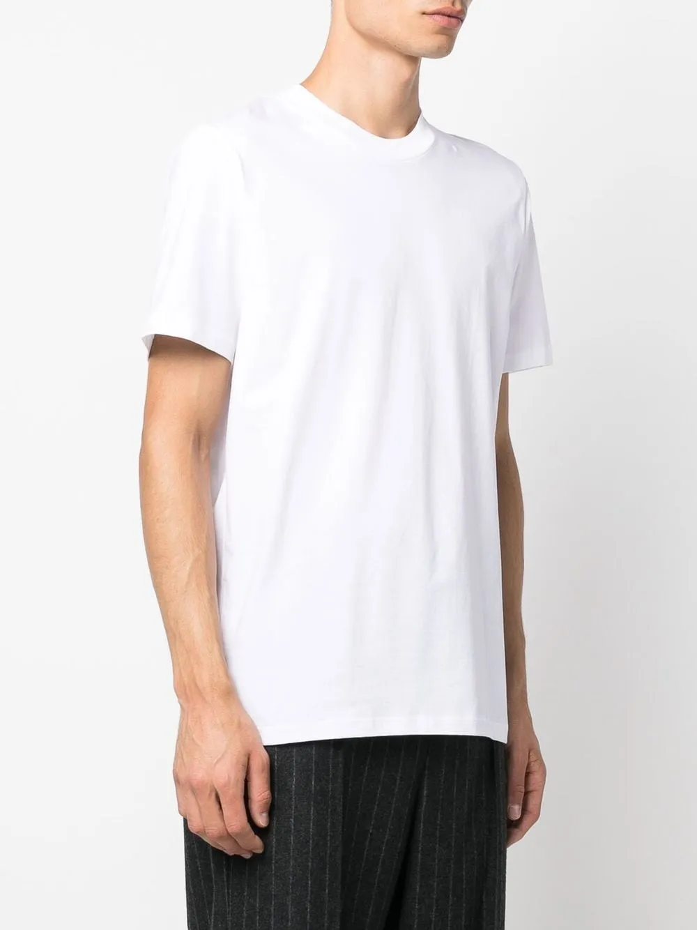 Jil Sander T-shirt blanc col rond