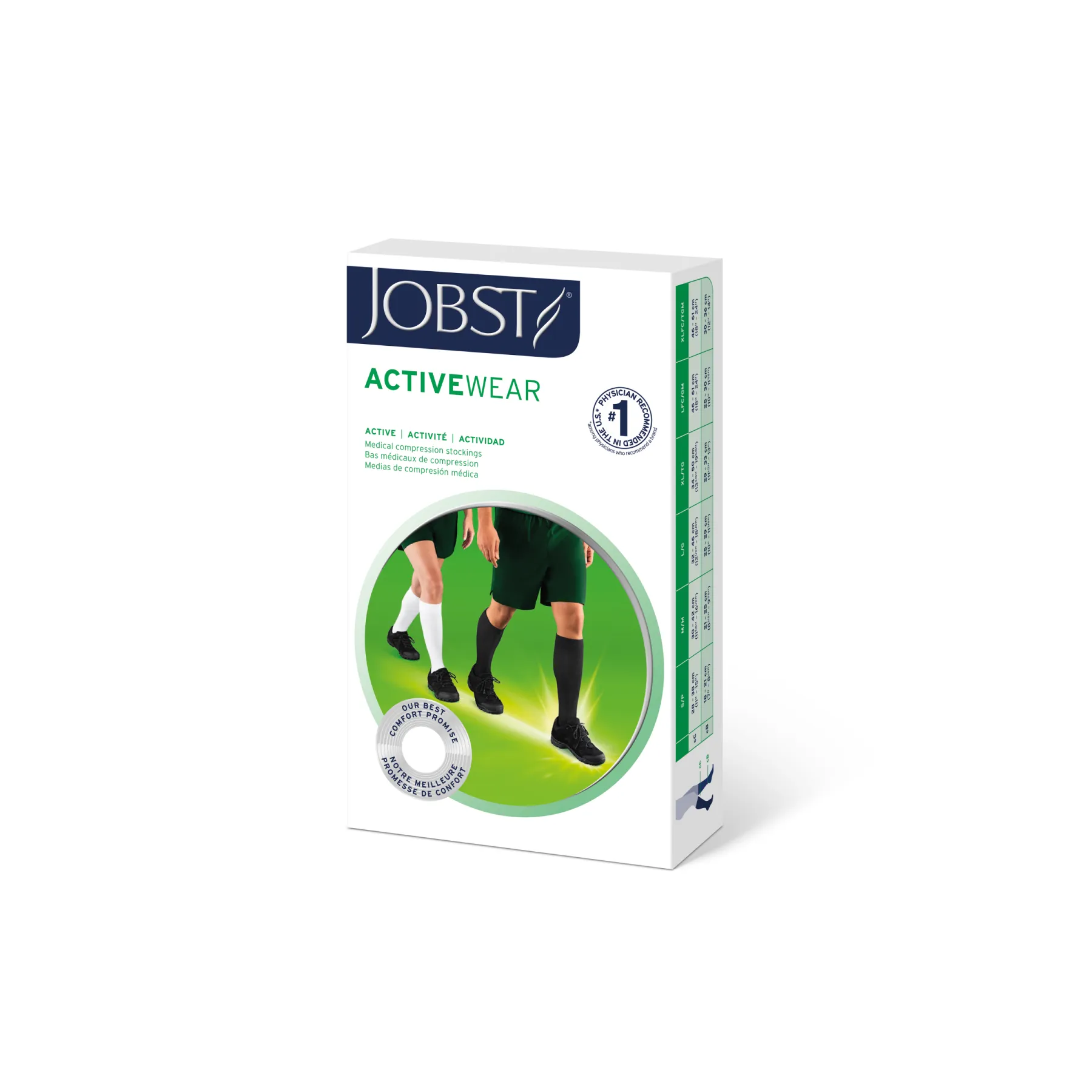 JOBST® ActiveWear Knee High 15-20 mmhg