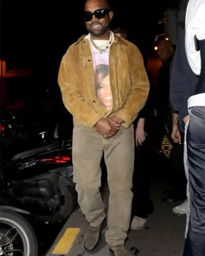 Kanye West Suede Jacket For Sale - William Jacket