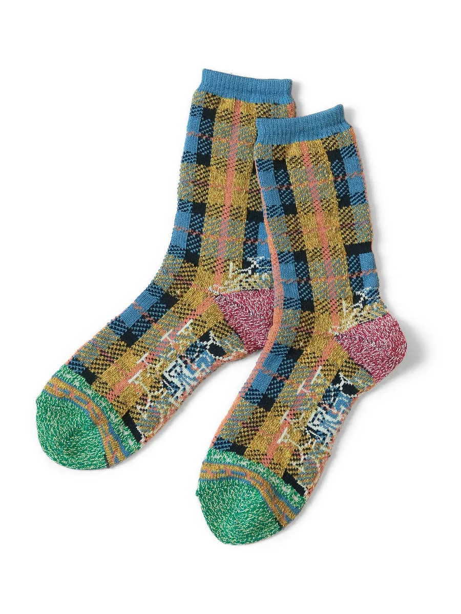 Kapital 84-thread Tartan Dog Socks