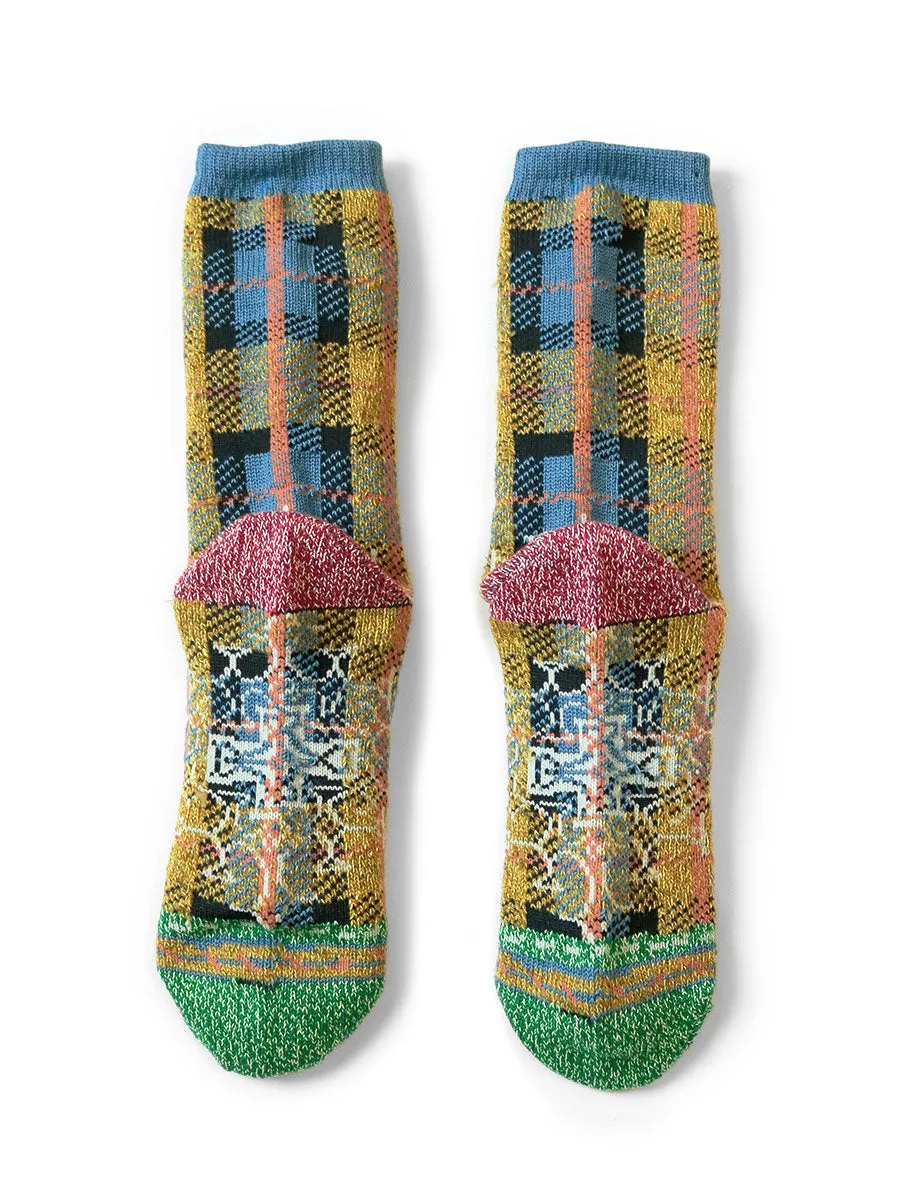 Kapital 84-thread Tartan Dog Socks