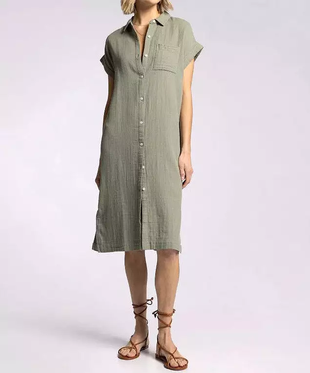 Laira Dress - Dried Sage