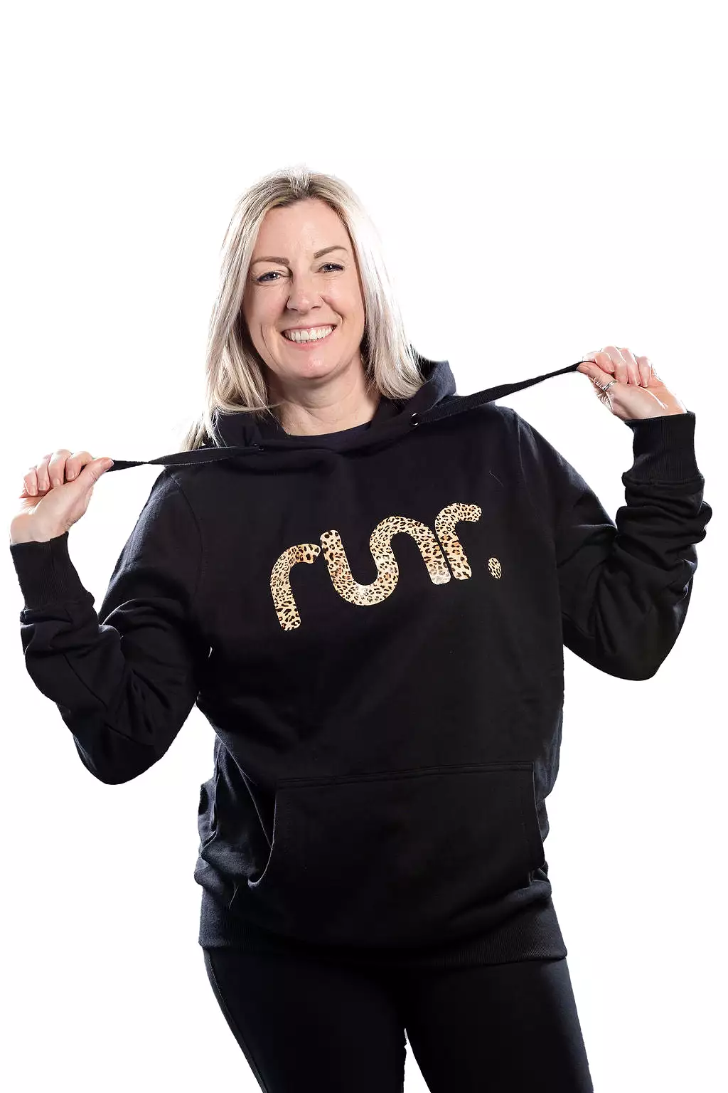 Leopard Print Runr Hoodie