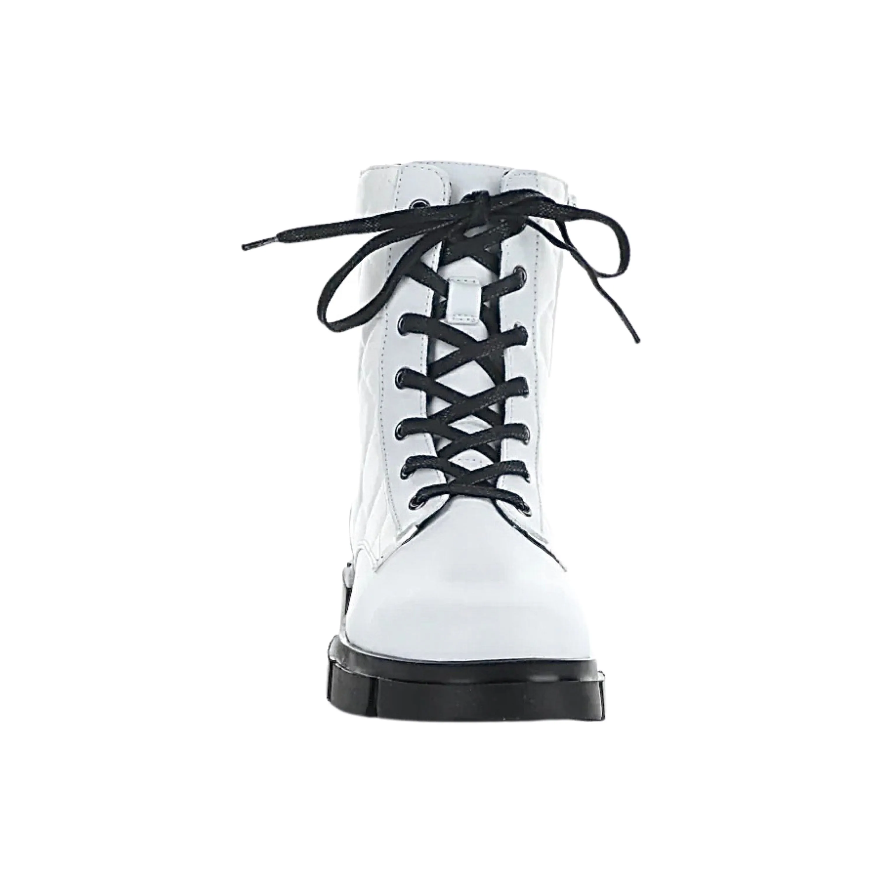 Libel White WATERPROOF Lace Up Boot