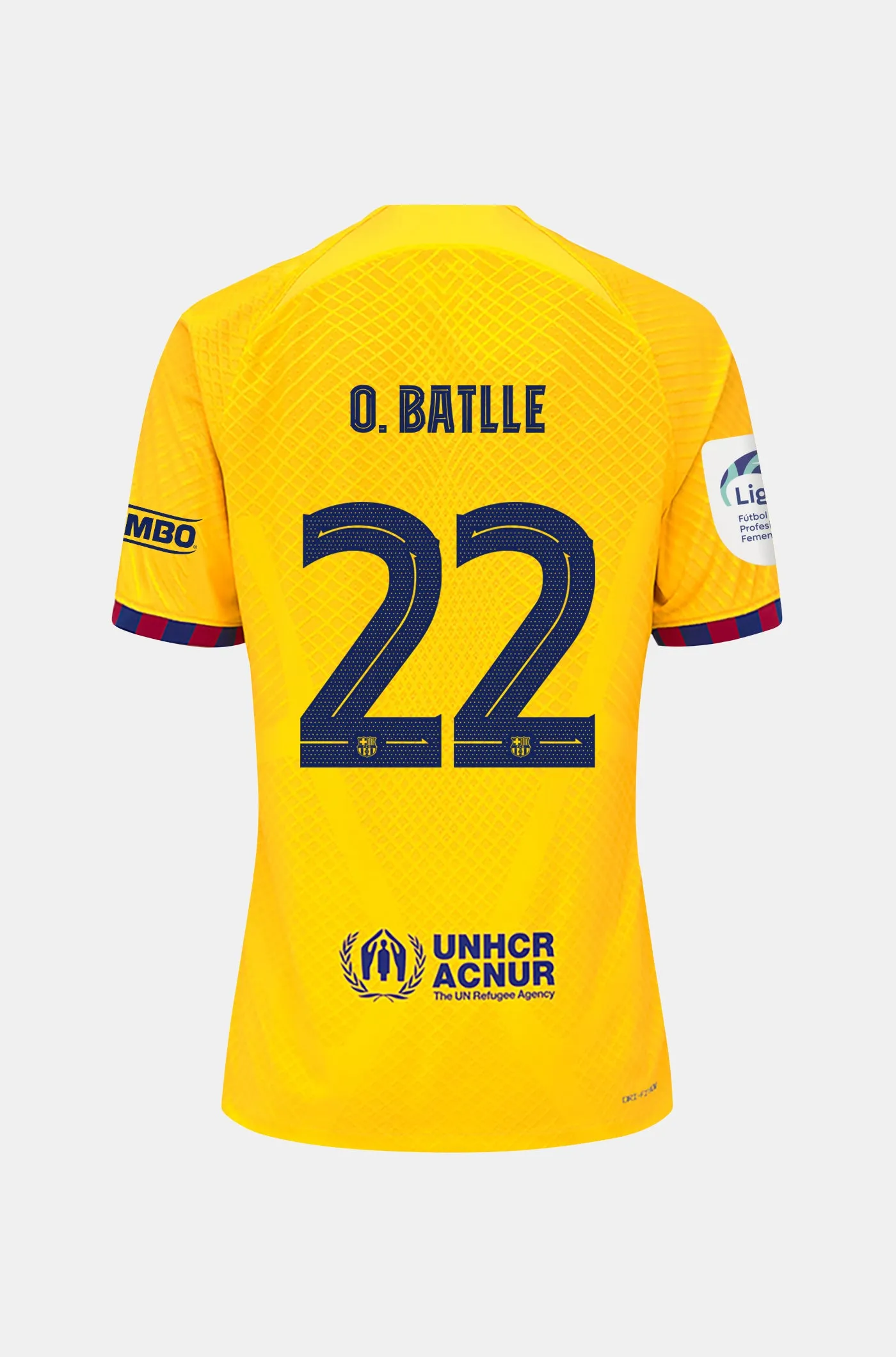 Liga F FC Barcelona fourth Shirt 23/24 Player’s Edition - O. BATLLE