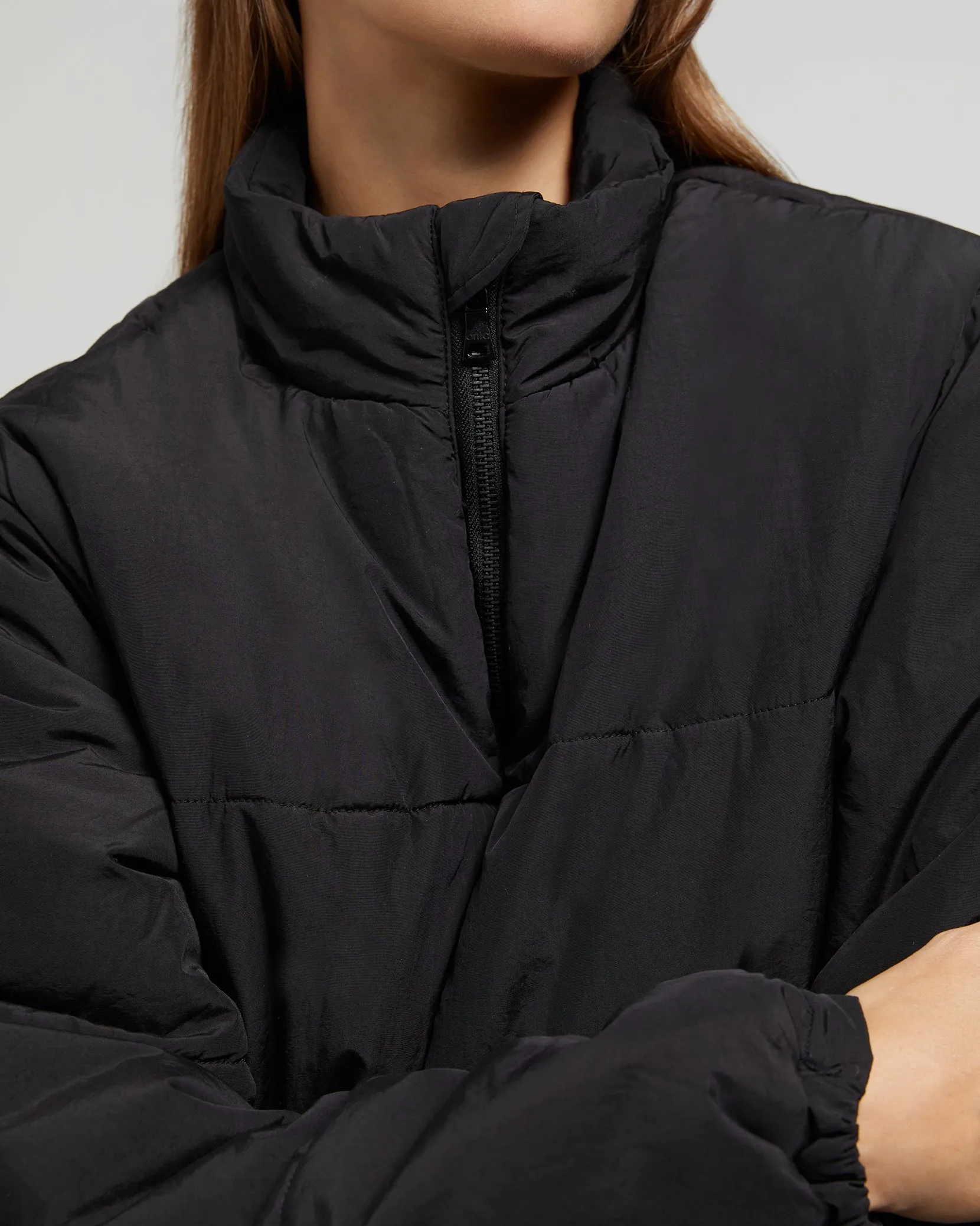 Lightweight Puffer Jacket | Black