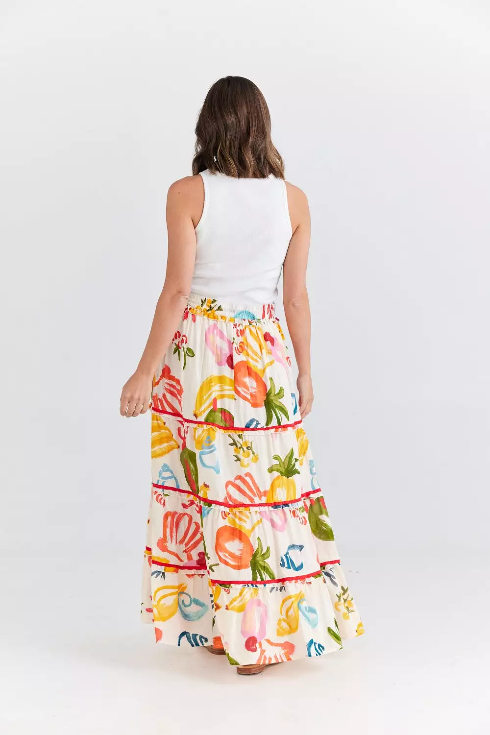 LOLA MAXI SKIRT TROPICANA