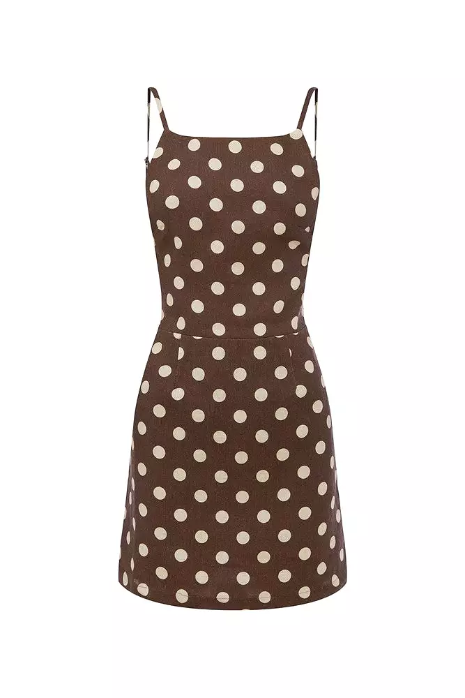 LORI MINI DRESS - POLKA DOT