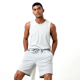 Men's Lounge Shorts | Grey Marle