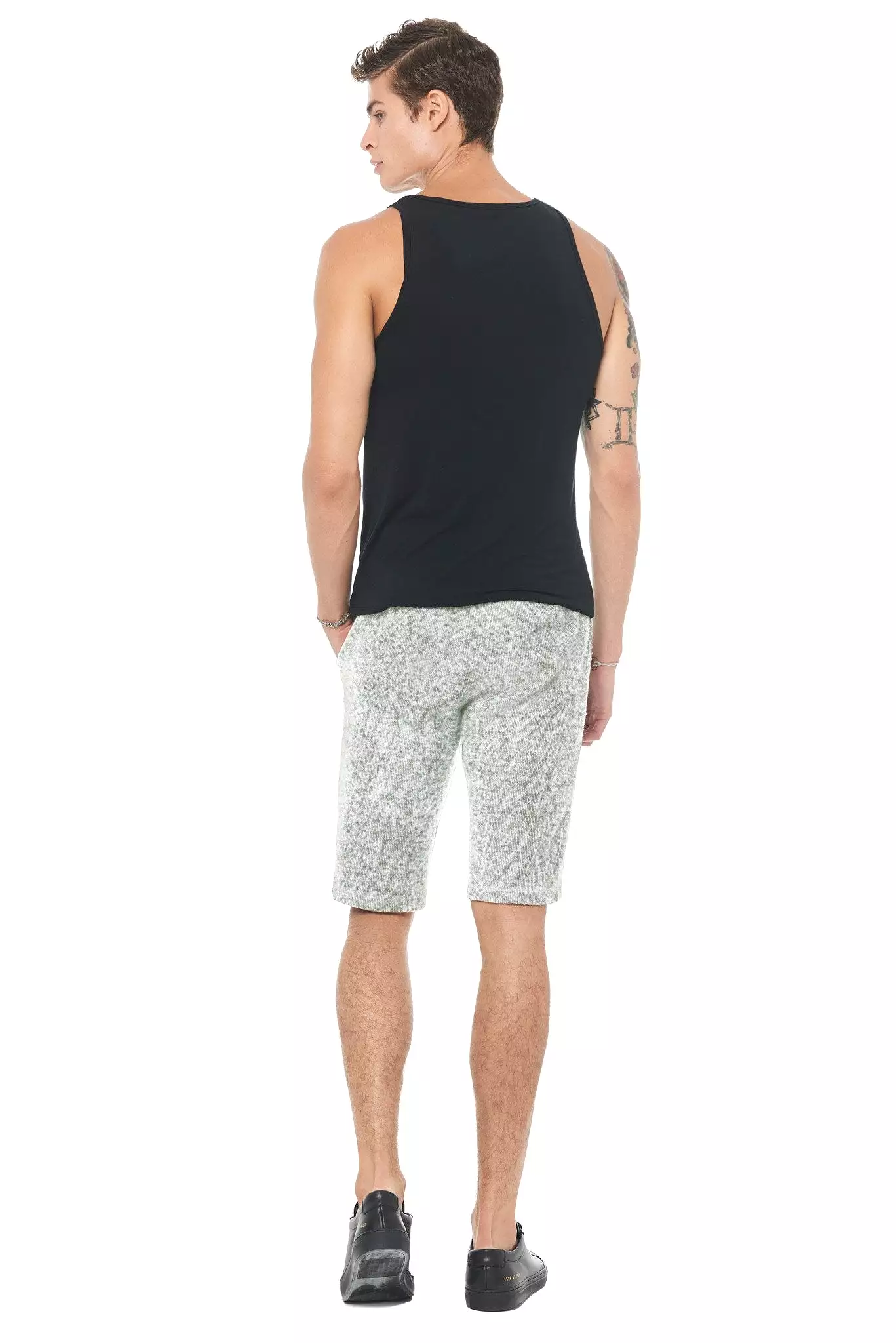 Men's Soft Knit Melange Shorts