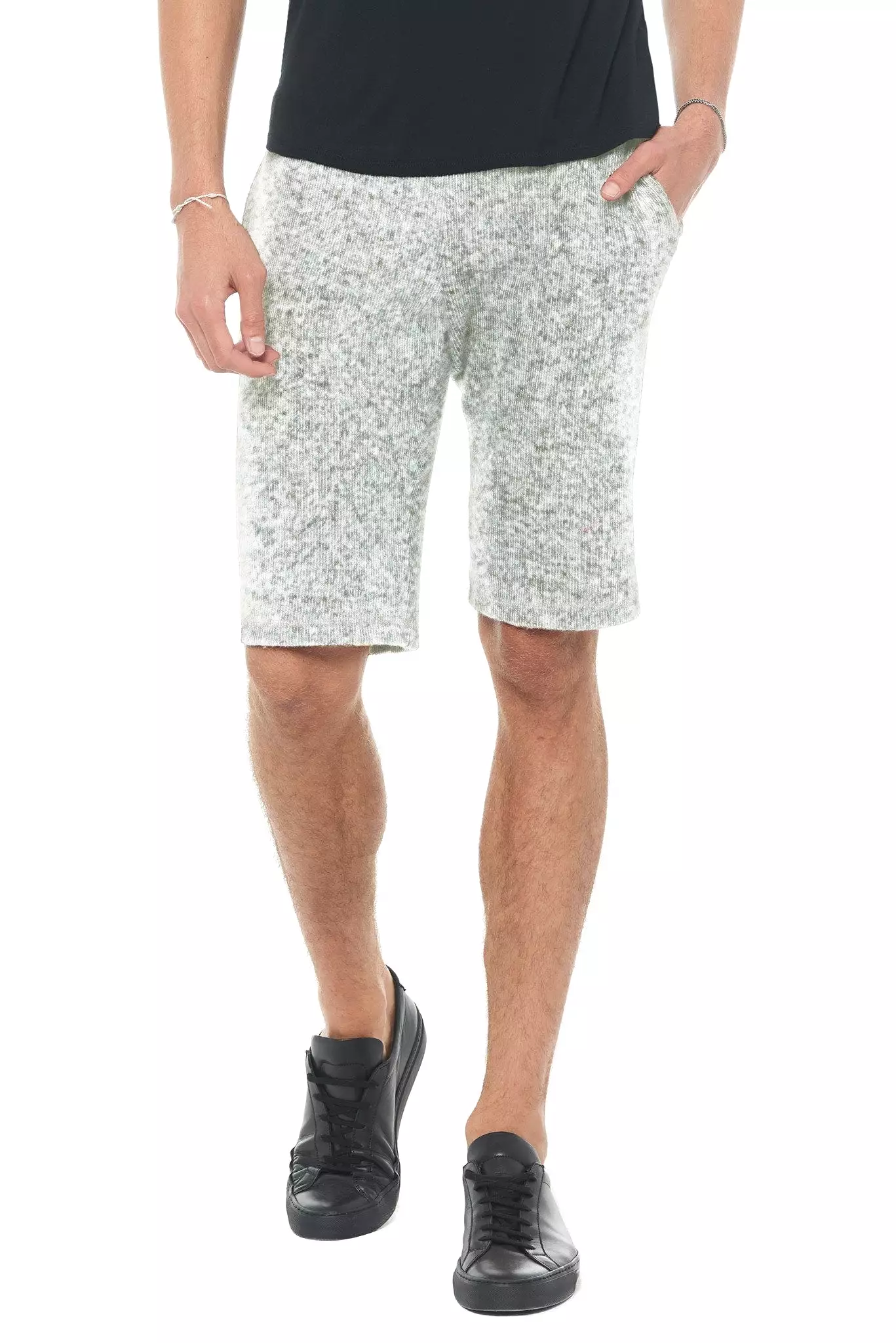 Men's Soft Knit Melange Shorts