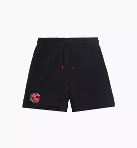 Monogram Mesh Short Mens Shorts - Black