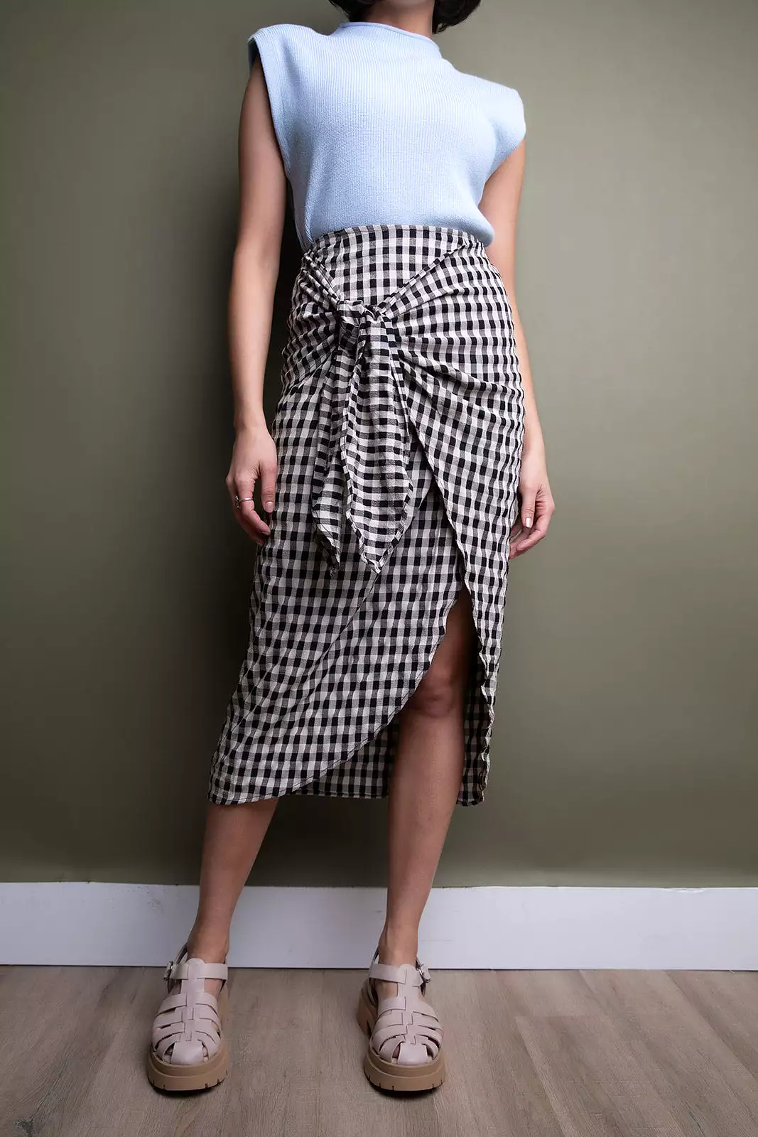 New to You Gingham Skirt FINAL SALE