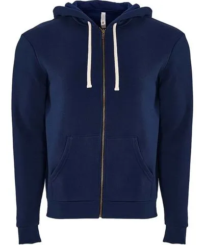 Next Level Men's Santa Barbara Full-Zip Hoodie