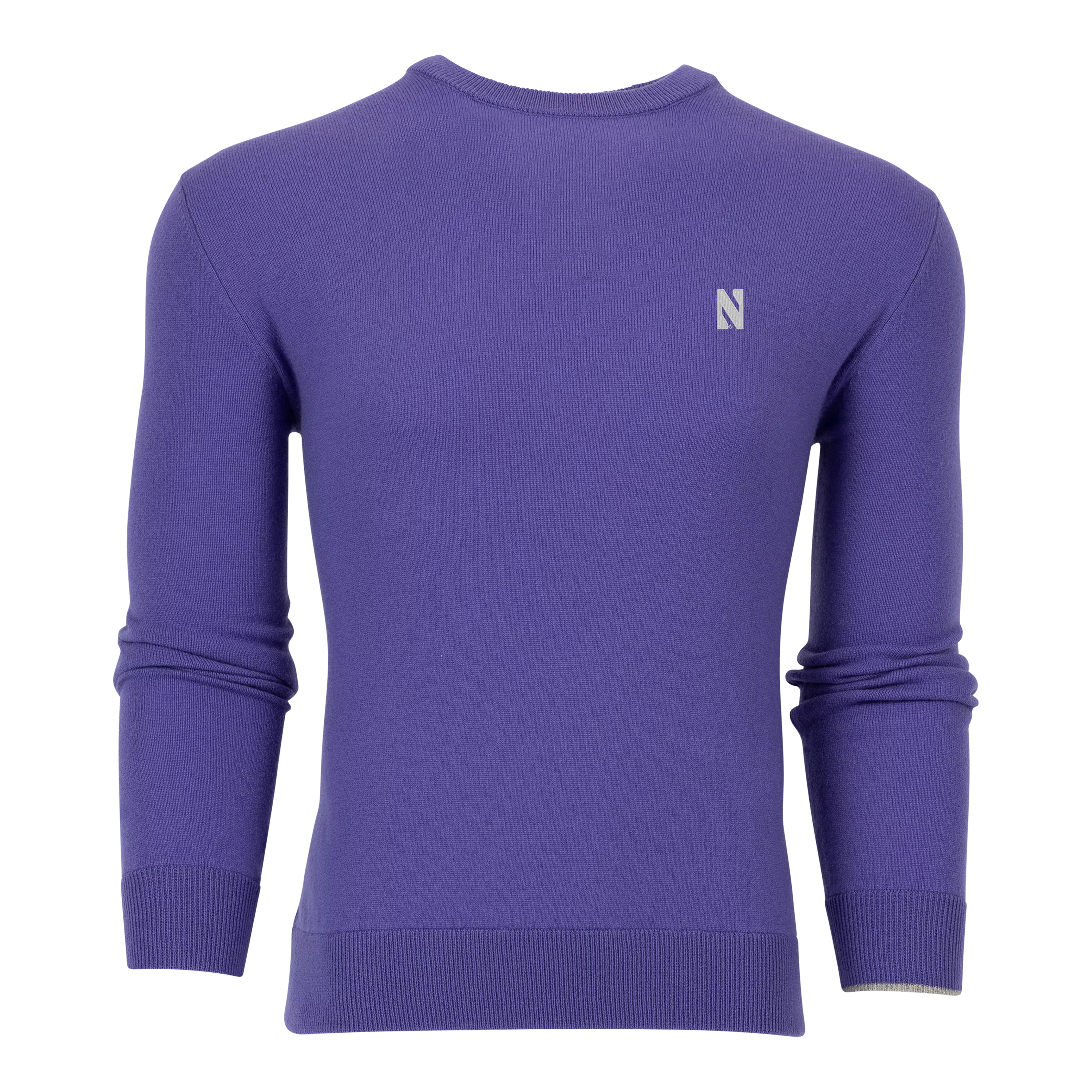 Northwestern Tomahawk Cashmere Crewneck Sweater