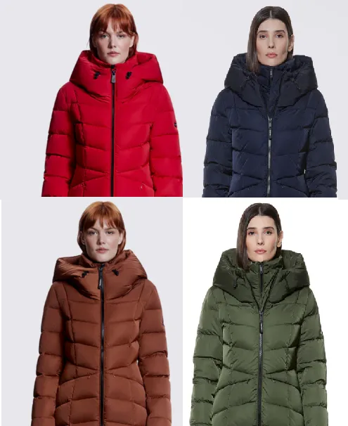 OOKPIK MACHA90% Duvet Manteau d'hiver -30°C4 Couleurs|OOKPIK MACHA90% Down -30°C Winter Coat4 Colors