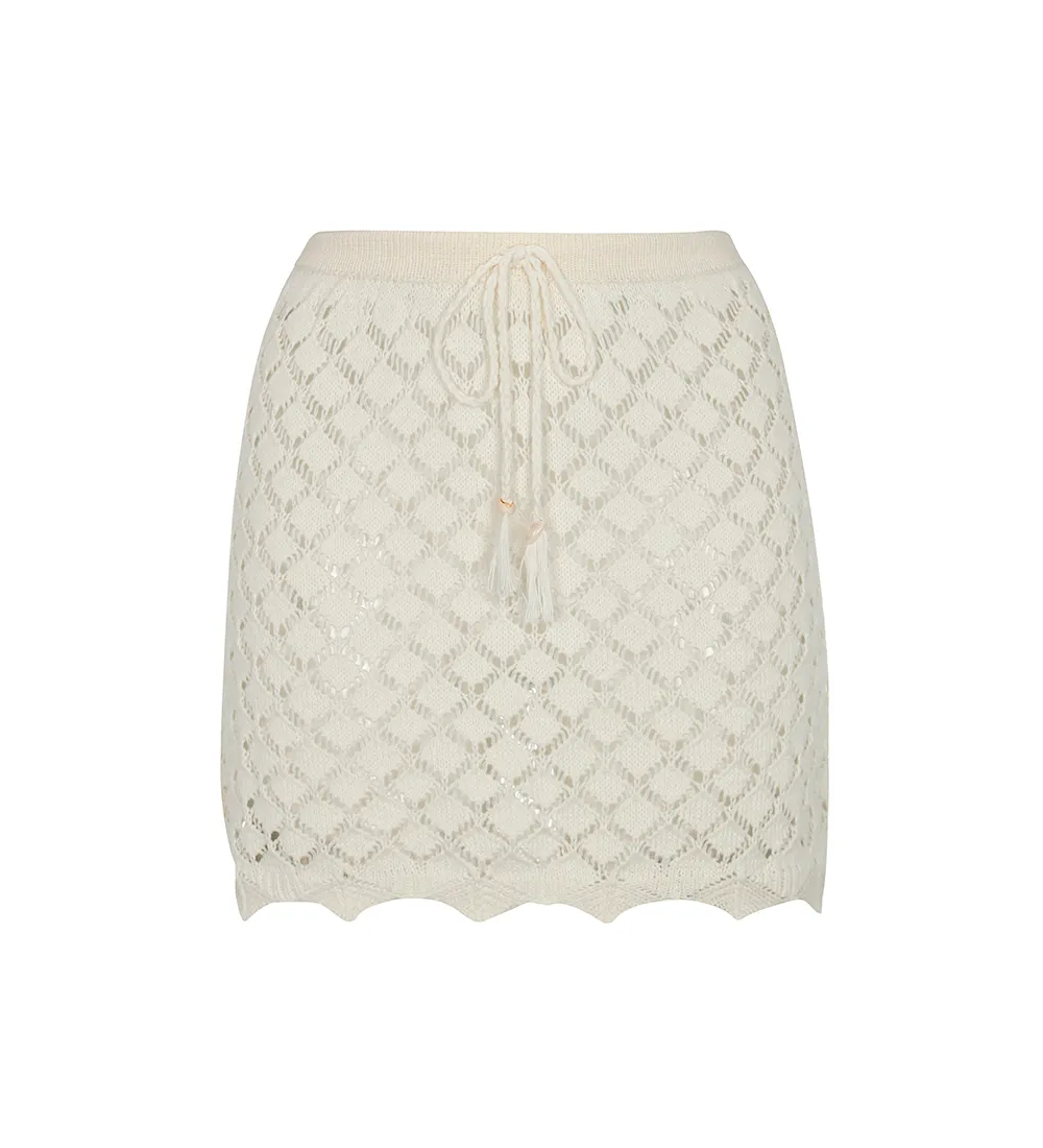 Pam Ivory Skirt