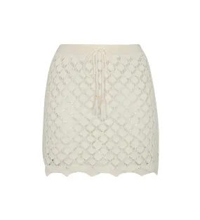 Pam Ivory Skirt