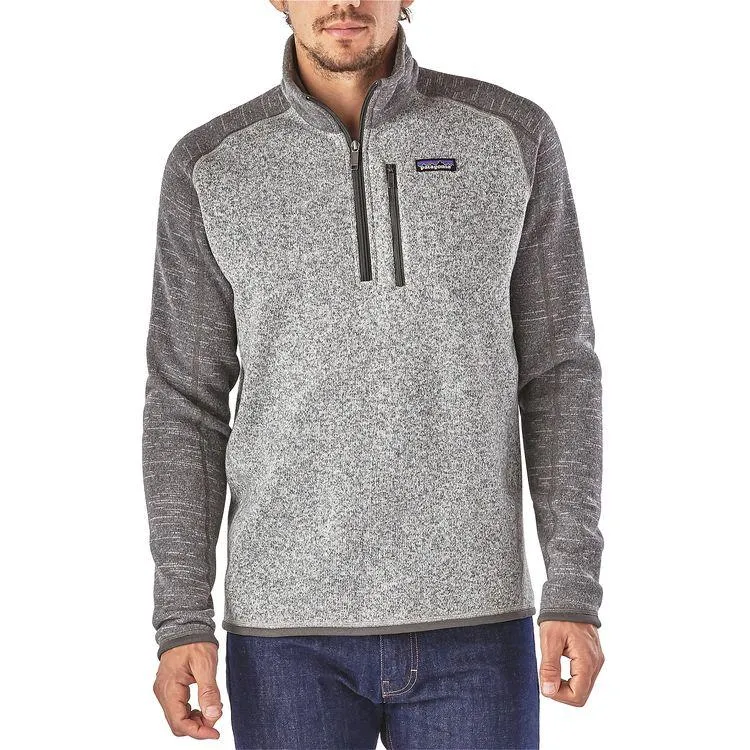 Patagonia Men's Better Sweater Quarter-Zip Fleece 25523 Black