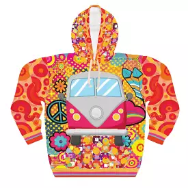 Peace, Love & Wanderlust Unisex Pullover Hoodie