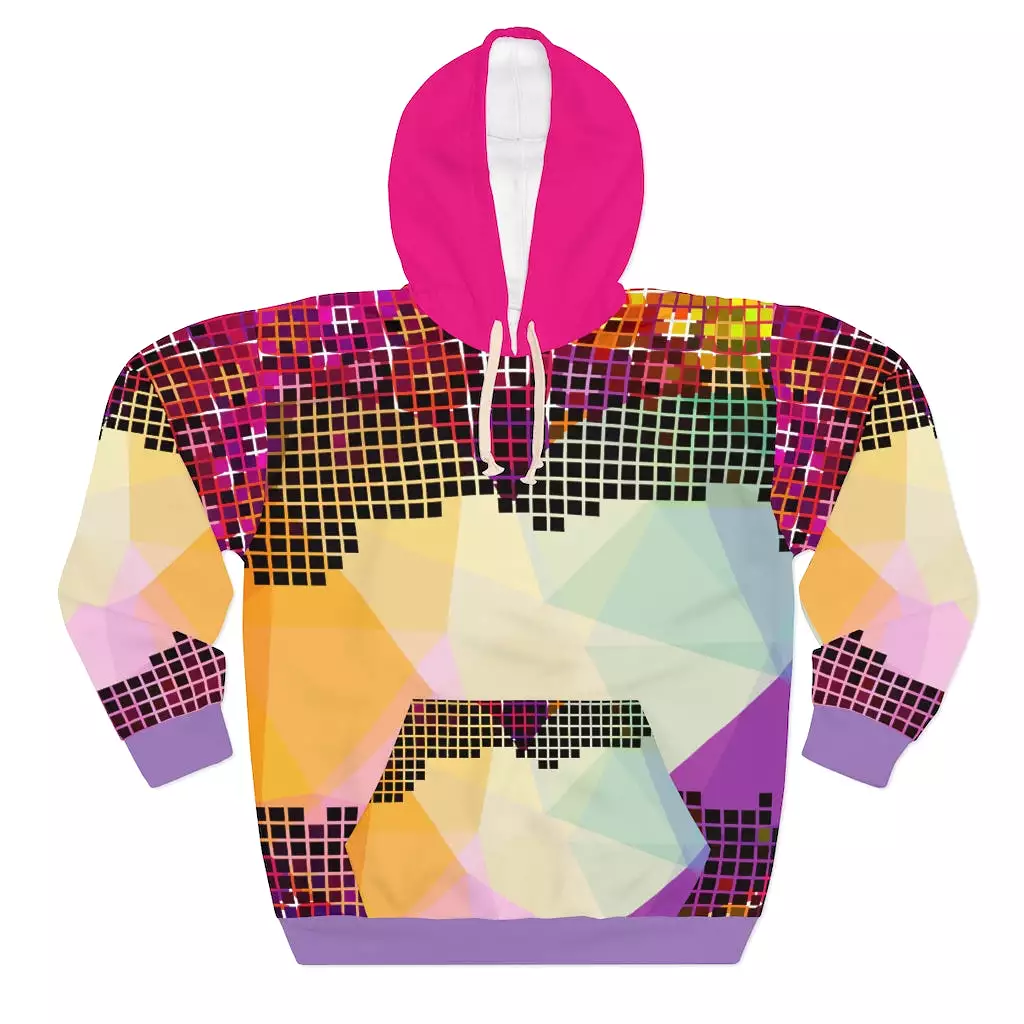 Pink Galactica Unisex Pullover Hoodie