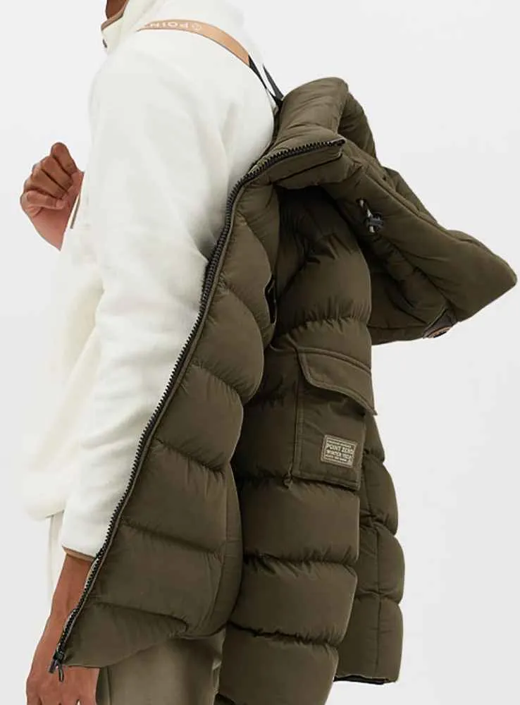 POINT ZERO ASHTONDuvet VégétalienManteau d’hiver -30°CNoir ou Armée|POINT ZERO ASHTONVegan DownWinter Coat -30°CBlack or Army