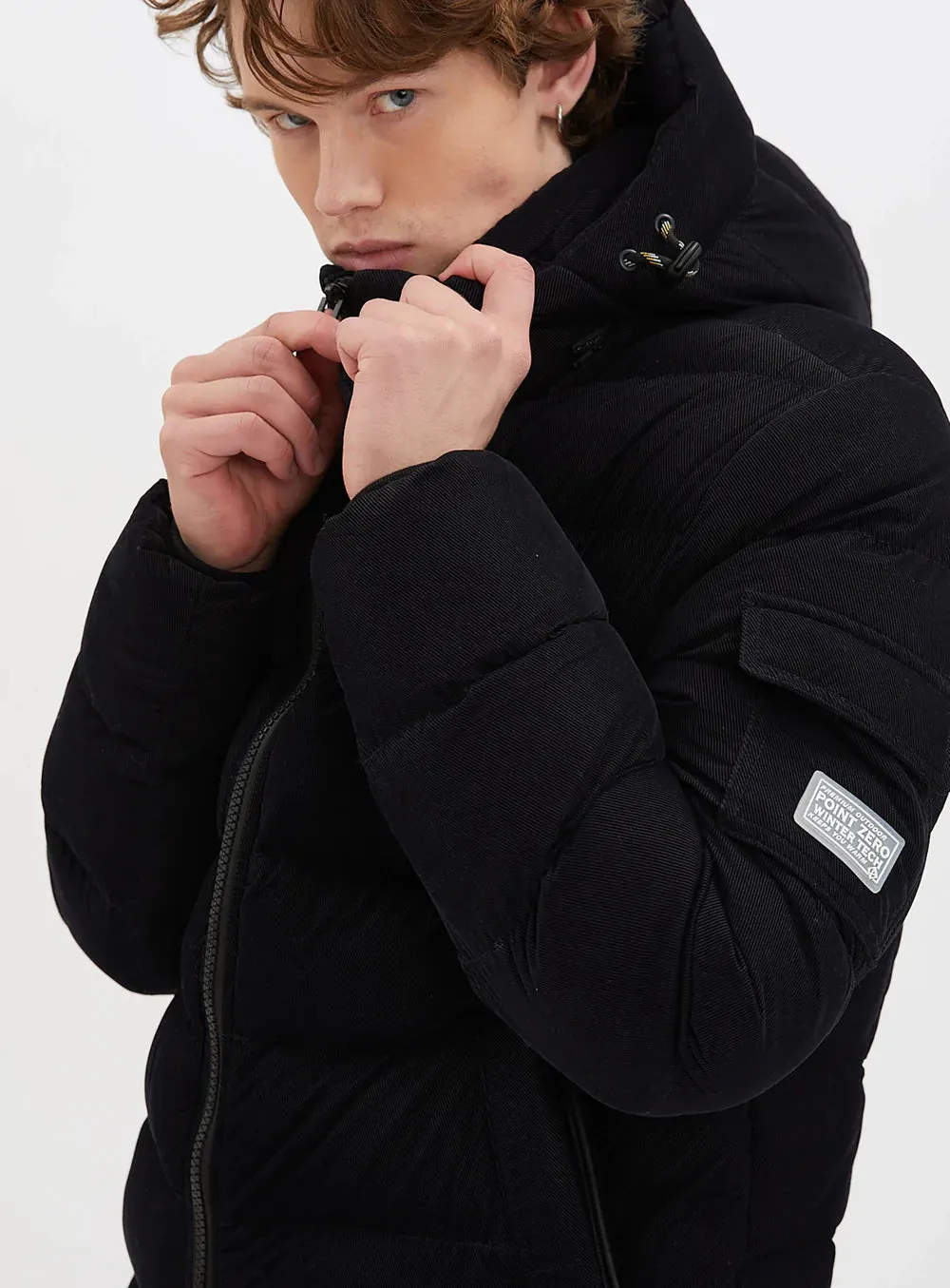 POINT ZERO ASHTONDuvet VégétalienManteau d’hiver -30°CNoir ou Armée|POINT ZERO ASHTONVegan DownWinter Coat -30°CBlack or Army