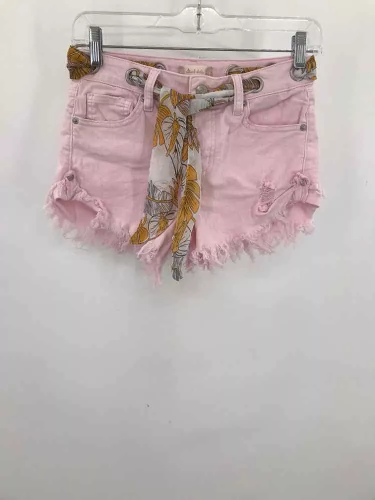 Pre-Owned Altar'd State Pink Size 24 Basic Shorts