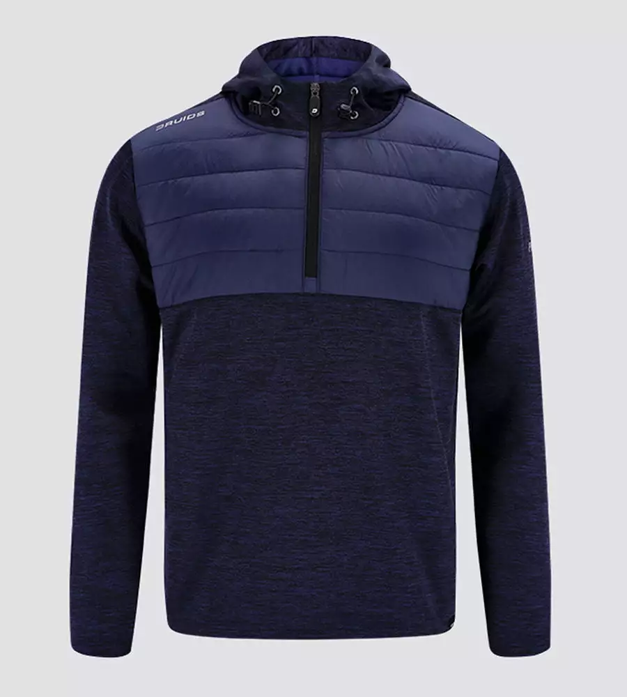 PRO TECH HYBRID HOODIE - NAVY