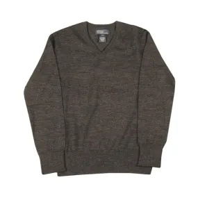 PULL WITH V NECK Kid Grey