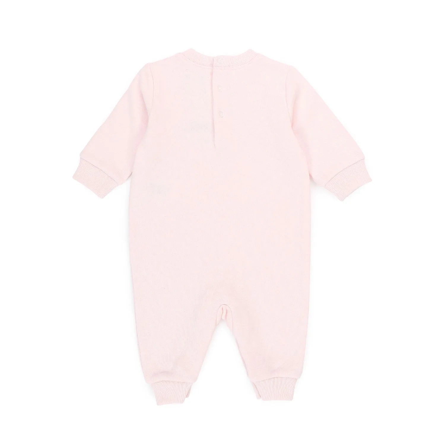 Ralph Lauren Polo Bear Pink Romper For Baby