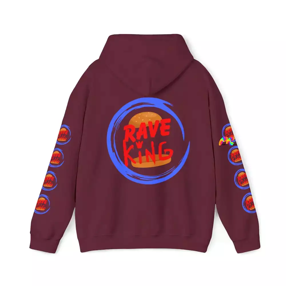 Rave King Hooded Sweatshirt