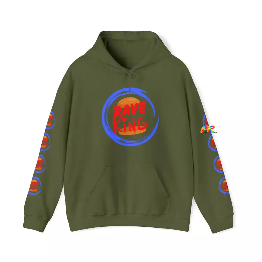 Rave King Hooded Sweatshirt