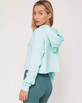 Rebody French Terry Crop Hoody Smooth Mint *Sustainable