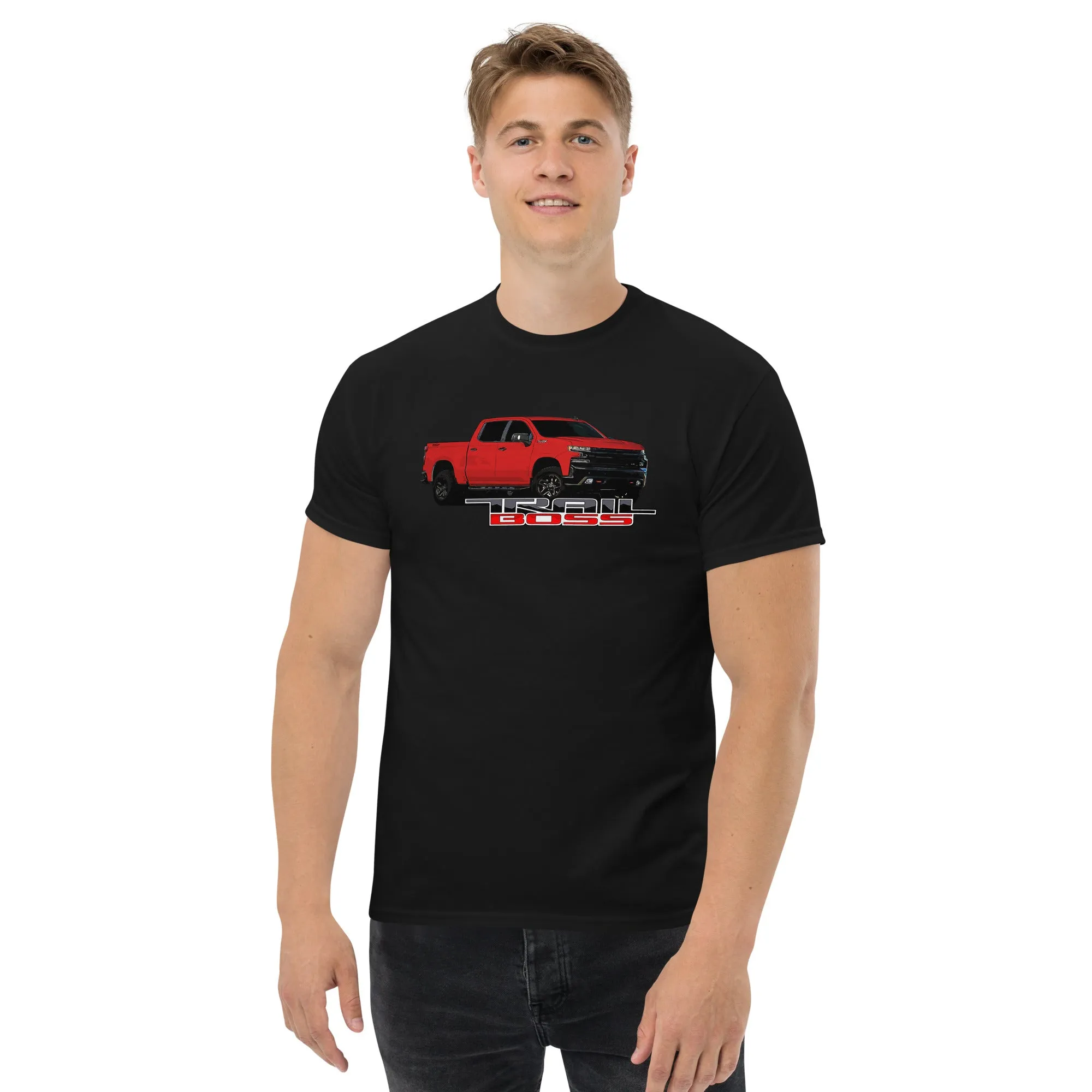 Red Trail Boss Truck T-Shirt