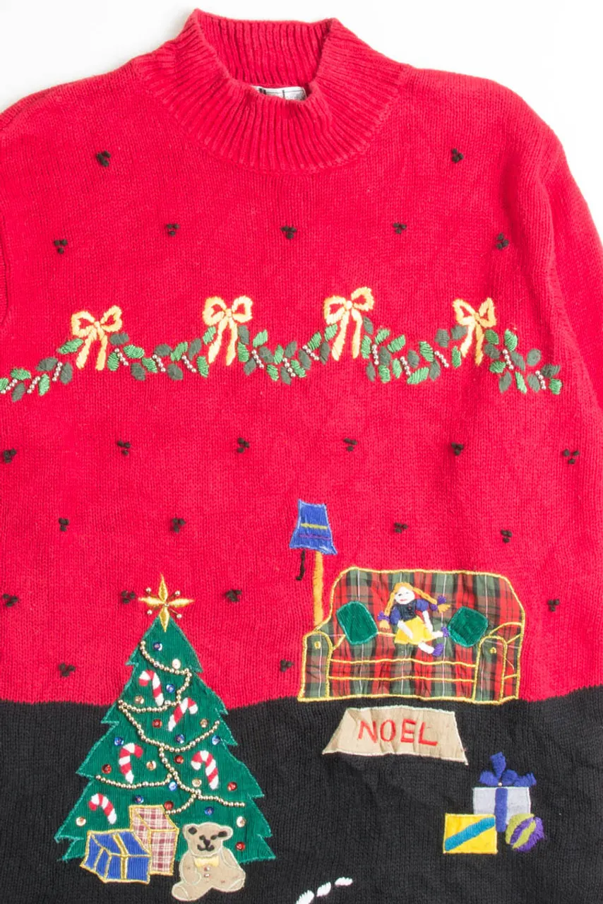 Red Ugly Christmas Pullover 50425