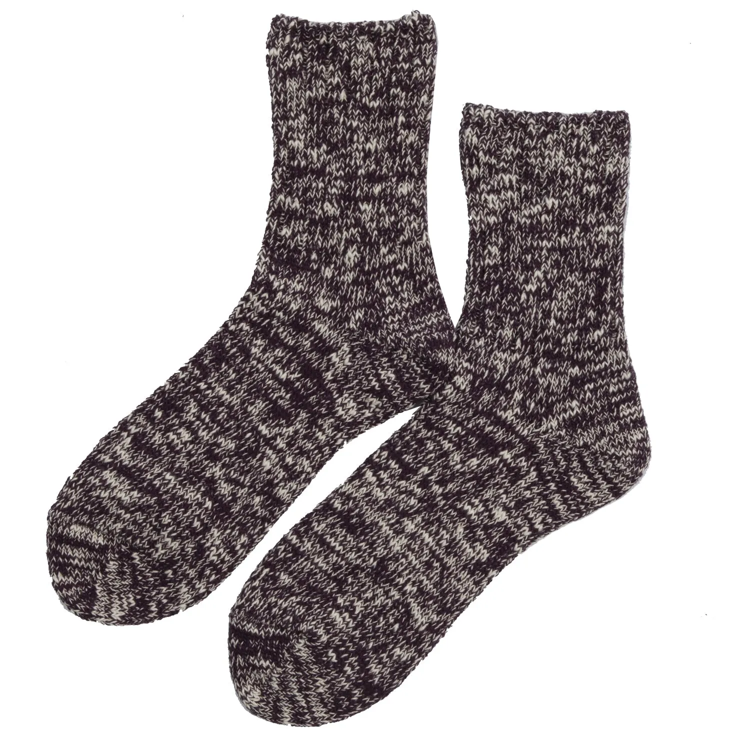 Rototo - Low Gauge Slub Socks - Burgundy