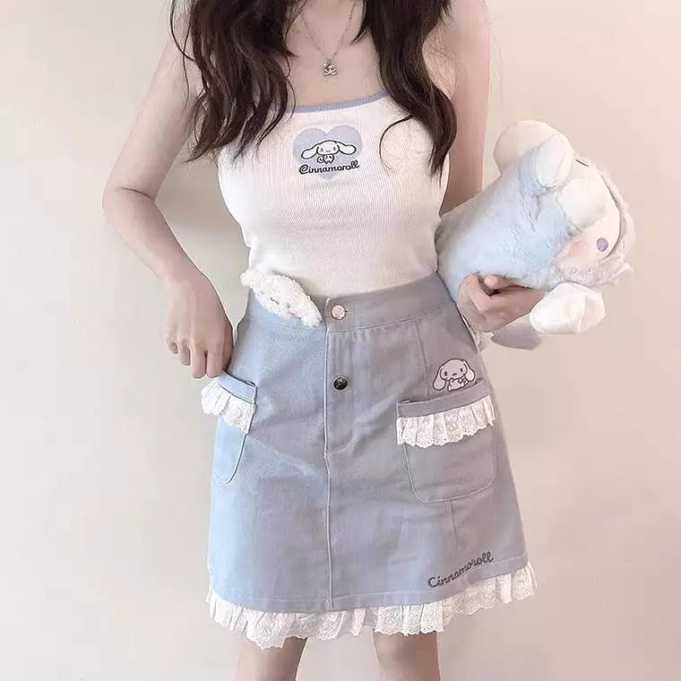 Sanrio collaboration MT baby skirt / shorts / camisole