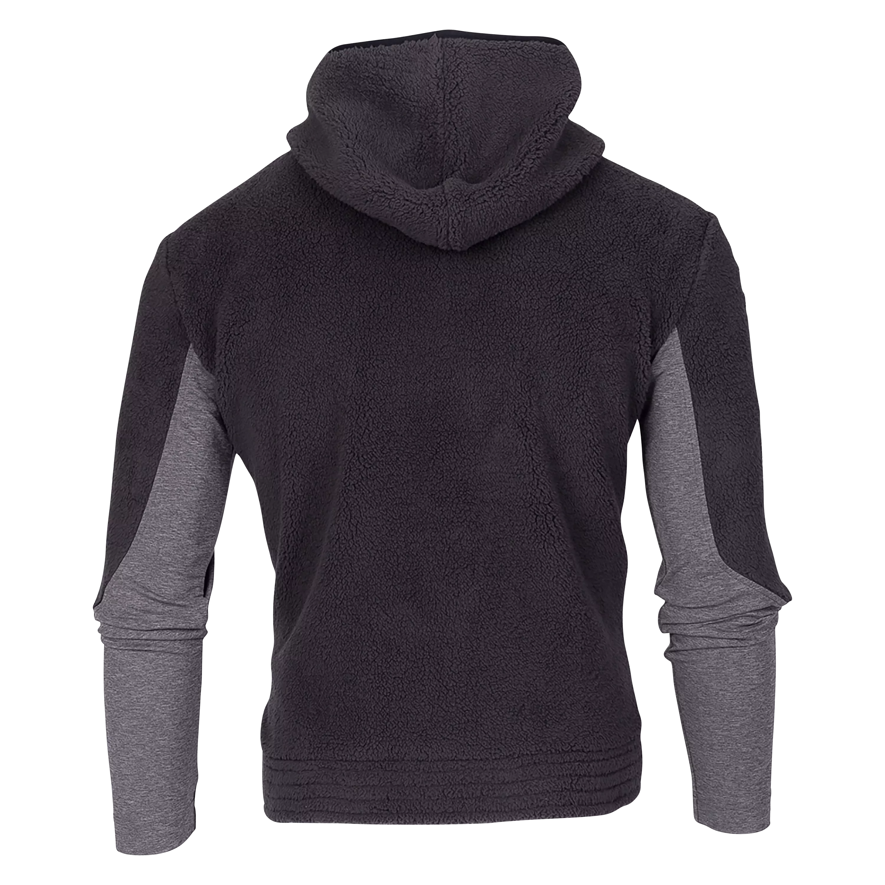 Sherpa Hybrid Full-Zip Hoodie