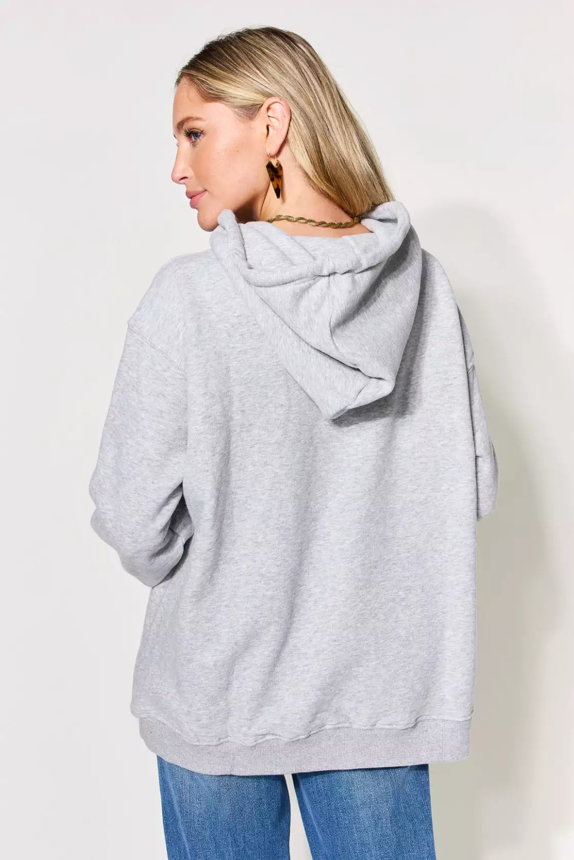 Simply Love Full Size Graphic Long Sleeve Hoodie