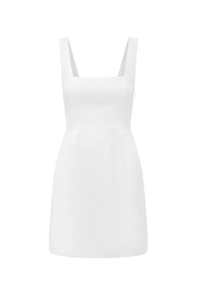 SKYLA MINI DRESS - IVORY