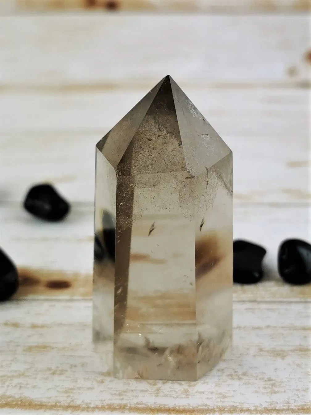 Smokey Quartz Towers