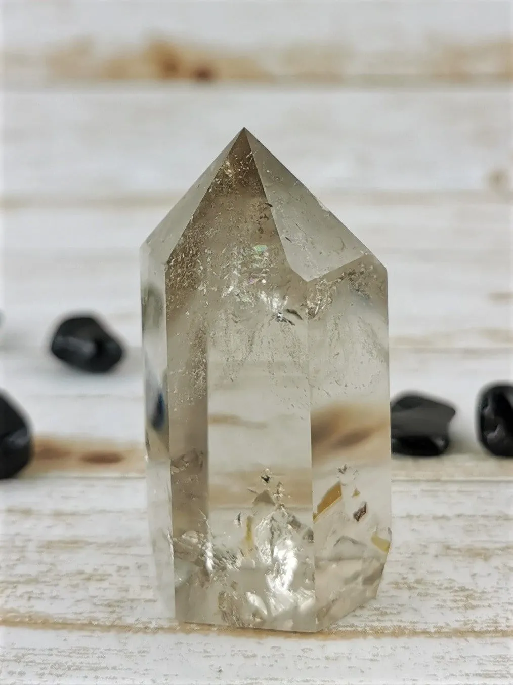 Smokey Quartz Towers